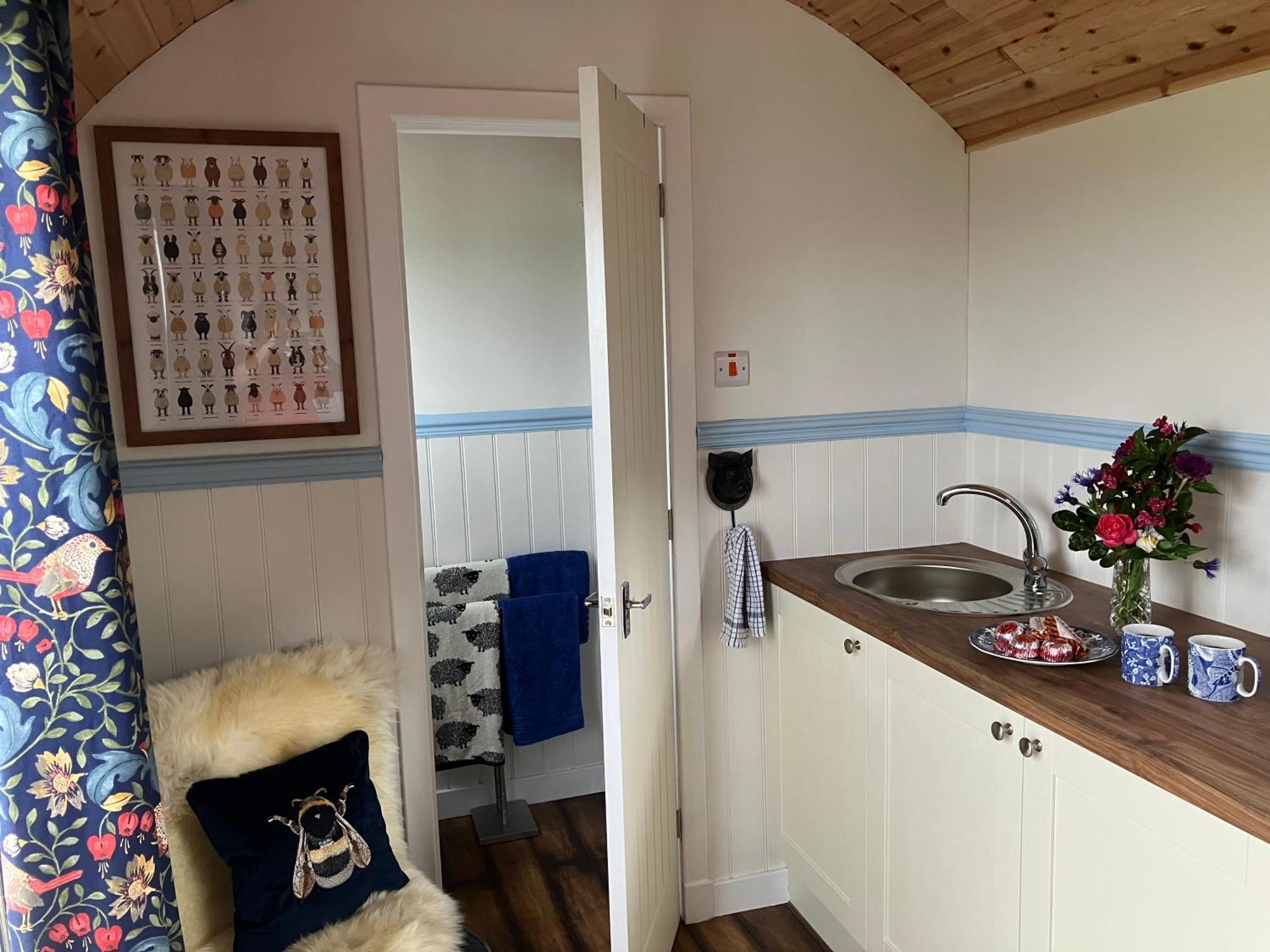 Wee Shepherds Hut Maybole Extérieur photo